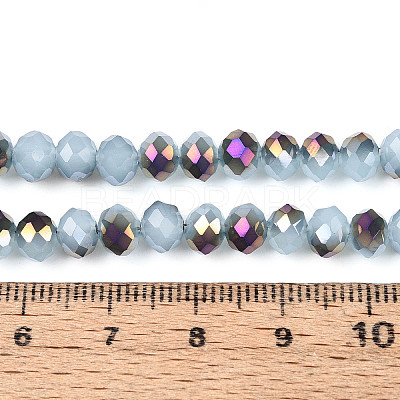 Electroplate Glass Beads Strands LS-EGLA-A034-J6mm-F04-1