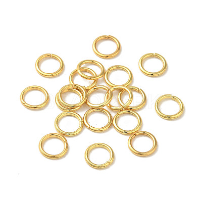 304 Stainless Steel Open Jump Rings X-STAS-K285-02G-G-1
