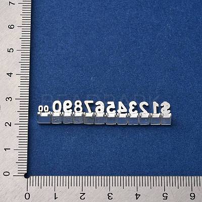 Aluminum Alloy Price Display Cube Adjustable Price Tag ODIS-WH0018-84S-1