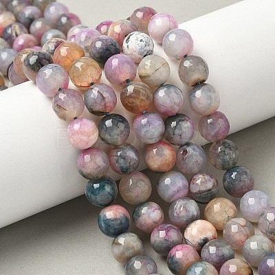 Natural Agate Beads Strands G-M437-C01-01X-1