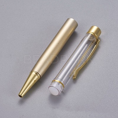 Creative Empty Tube Ballpoint Pens X-AJEW-L076-A35-1