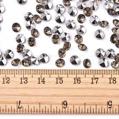 Imitation Taiwan Acrylic Rhinestone Pointed Back Cabochons GACR-A003-5.5mm-23-1