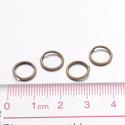 Open Jump Rings Brass Jump Rings LS-JRC10MM-AB-1