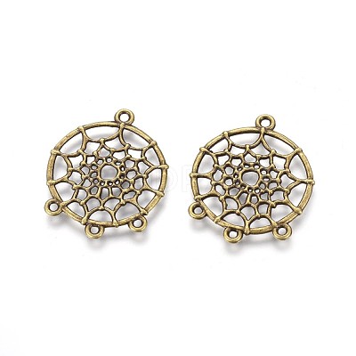 Tibetan Style Alloy Chandelier Components Links TIBEP-R304-020AB-LF-1