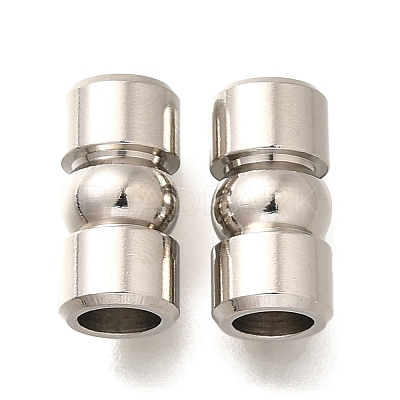 201 Stainless Steel Beads STAS-P381-01A-P-1
