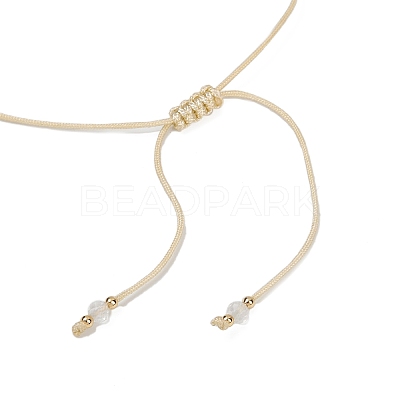 Natural stone constellation bracelet with 12 zodiac signs X-NR2952-10-1