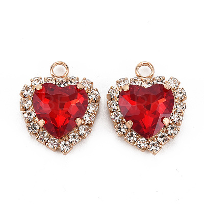Glass Pendants X-GLAA-Q088-019-1