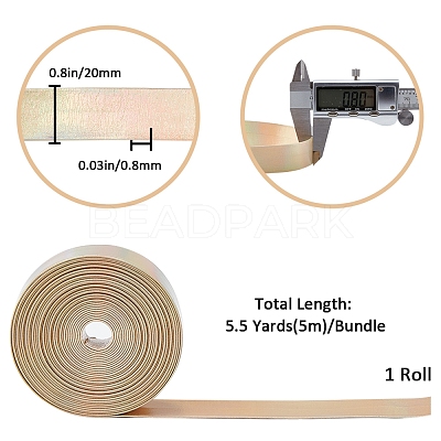 4.6~5M Laser Flat Imitation Leather Cord LC-GF0001-06D-02-1