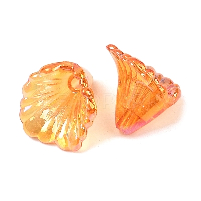 Transparent Acrylic Bead Caps OACR-G054-03L-1