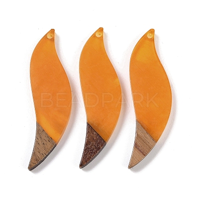 Resin & Wood Big Pendants WOOD-F015-18E-1