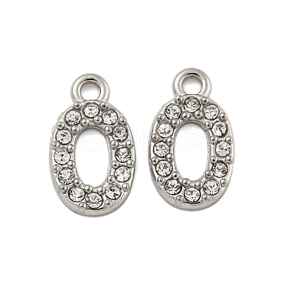 304 Stainless Steel Pendants STAS-L080-002P-10-1