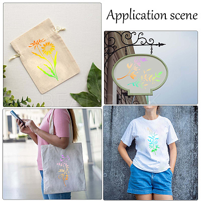 PET Plastic Drawing Painting Stencils Templates DIY-WH0502-62B-1