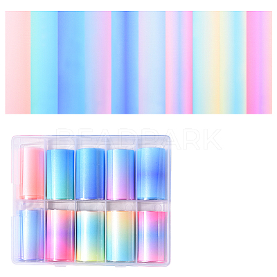 10 Styles Nail Art Transfer Stickers Decals MRMJ-R129-12-1