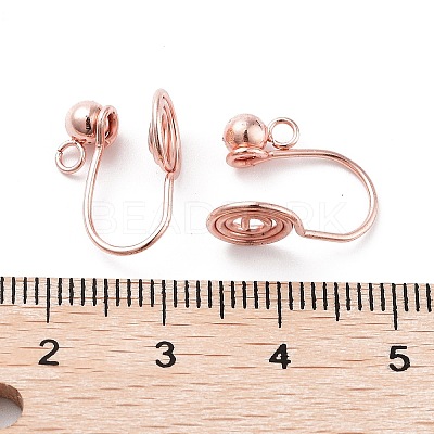 304 Stainless Steel Ear Cuff Findings STAS-H216-02RG-1