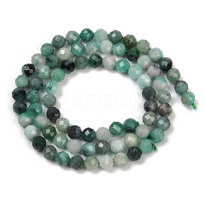 Natural Emerald Beads Strands G-M092-D01-03-1