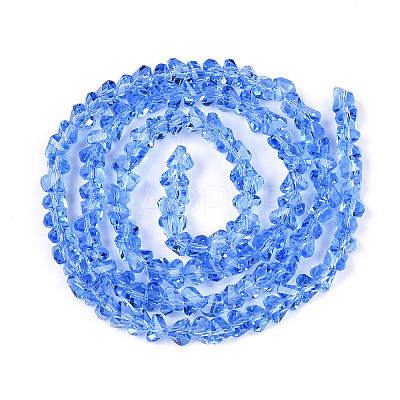 Transparent Glass Beads Strands X-GLAA-N018-4mm-11-1