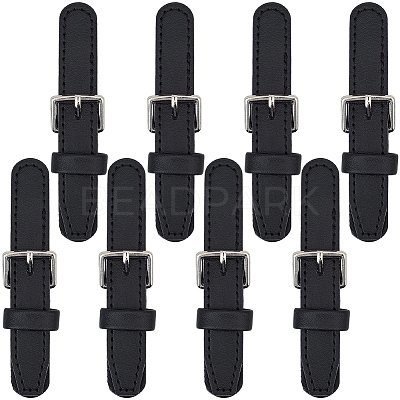 8 Pairs PU Leather Toggle Buckles DIY-GF0012-96B-1