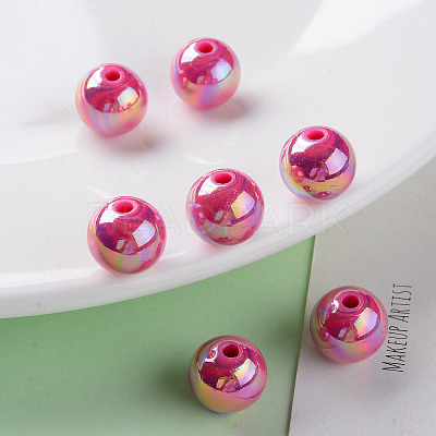 Opaque Acrylic Beads X-MACR-S370-D12mm-A13-1