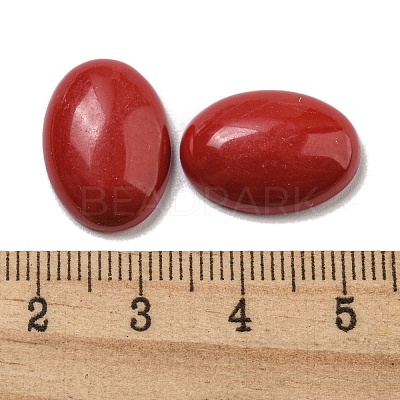 Synthetic Coral Cabochons G-C115-01A-01-1