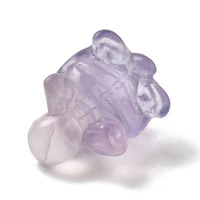 Natural Fluorite Carved Healing Tortoise Figurines WG28275-01-1
