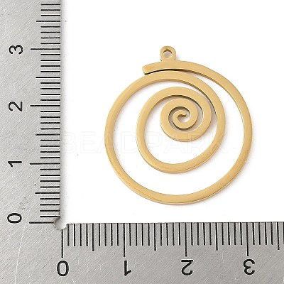304 Stainless Steel Pendants STAS-G355-08A-G-1