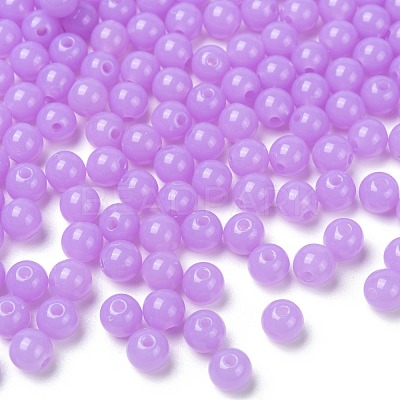 Fluorescent Acrylic Beads X-MACR-R517-6mm-09-1