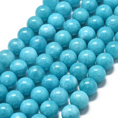 Natural Malaysia Jade Beads Strands G-L645-A01-8mm-24-1