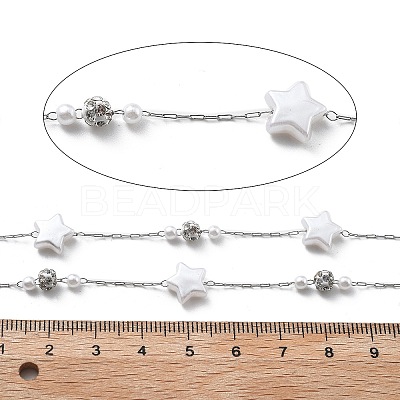Handmade 304 Stainless Steel Chains CHS-K020-02P-1