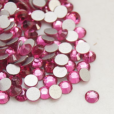 Glass Flat Back Rhinestone RGLA-C002-SS8-209-1