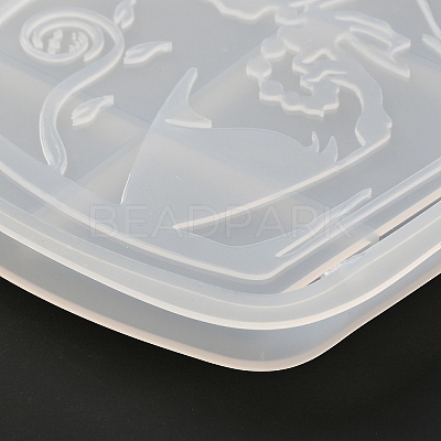 Human Silicone Cup Mat Bust Statue Molds DIY-A010-04-1
