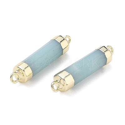 Natural Gemstone Links connectors G-F527-11B-1