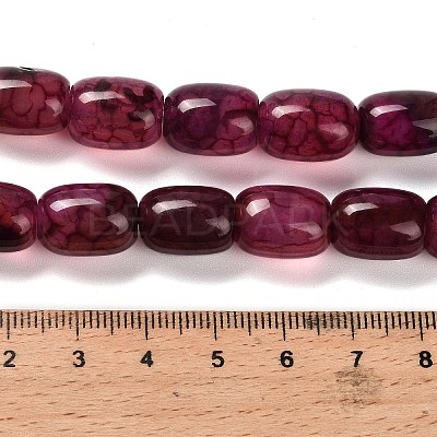 Natural Dragon Veins Agate Beads Strands G-D317-A01-03-1
