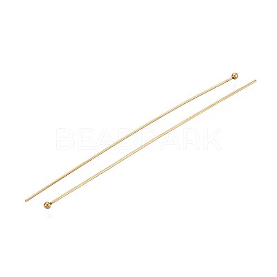 304 Stainless Steel Head Pins STAS-T065-70mm-20G-1