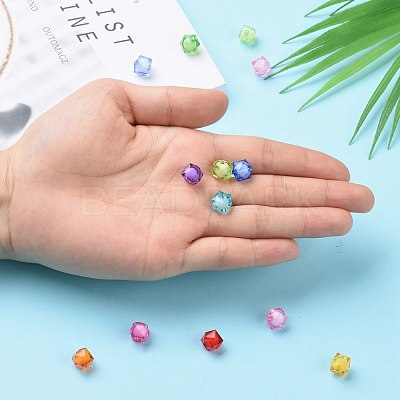 Transparent Acrylic Beads TACR-S112-10mm-M-1