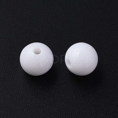 Opaque Acrylic Beads LS-X-MACR-S370-C12mm-01-1