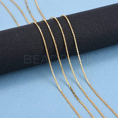 Brass Boston Link Chains X-CHC002Y-G-NR-1