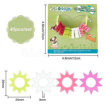 Transparent Blank Acrylic Pet Dog ID Tag PALLOY-AB00041-1