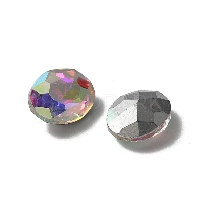Pointed Back Glass Rhinestone Cabochons DIY-WH0043-57B-01-1