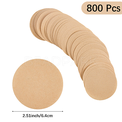 Round Coffee Filter Paper AJEW-CN0004-70D-1