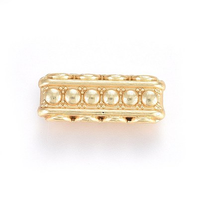 Tibetan Style Alloy Bead Spacer Bars TIBE-A16787-MG-NR-1