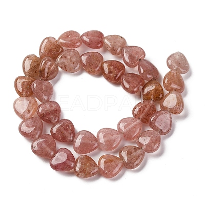 Natural Strawberry Quartz Beads Strands G-I372-A17-01-1