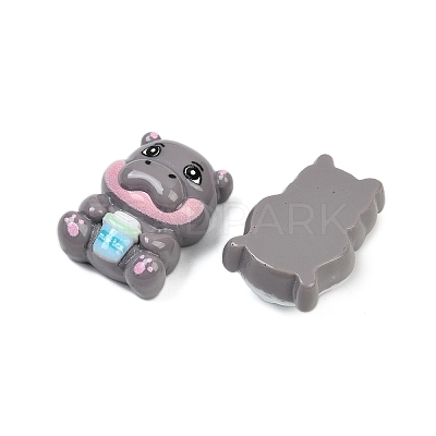 Cute Opaque Resin Cabochons CRES-C016-04-1