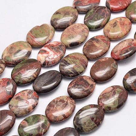 Natural Multi-Color Agate Beads Strands G-K126-E02-1