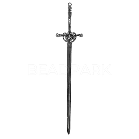 Alloy Flow Su Sword Hairpin Ancient Costume Headwear Hairpin Electroplating Pendant Sword ST5425824-1