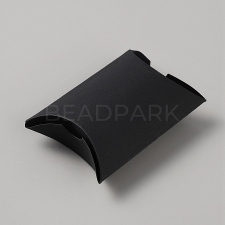 Paper Pillow Candy Boxes CON-WH0089-52-1