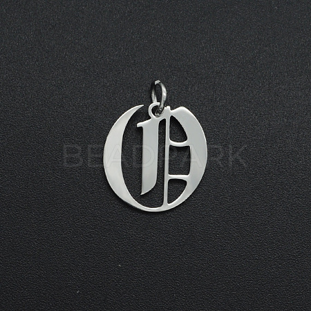 Non-Tarnish 304 Stainless Steel Pendants A-STAS-R111-JA565-O-1