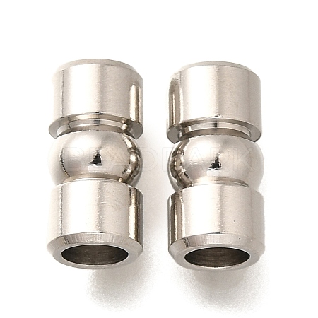 201 Stainless Steel Beads STAS-P381-01A-P-1