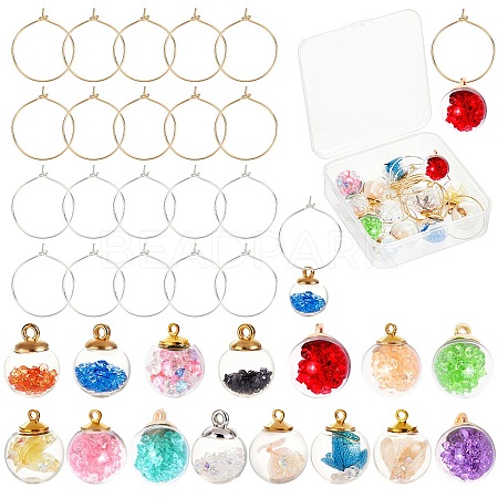 DIY Wine Glass Charms Making Kit DIY-SC0019-94-1