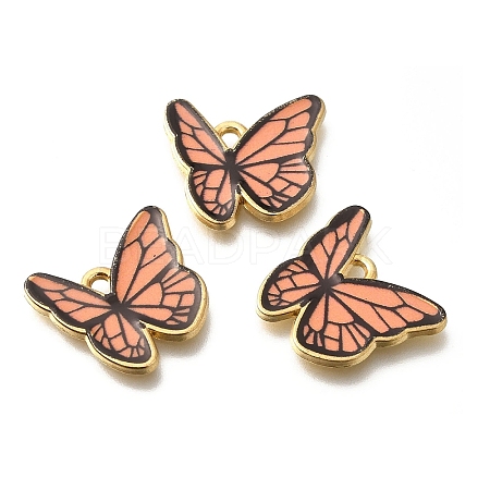 Alloy Enamel Pendants FIND-G078-35G-08-1