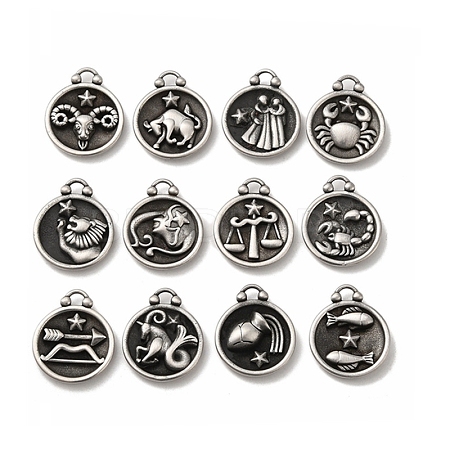 304 Stainless Steel Pendants STAS-L022-306AS-M-1